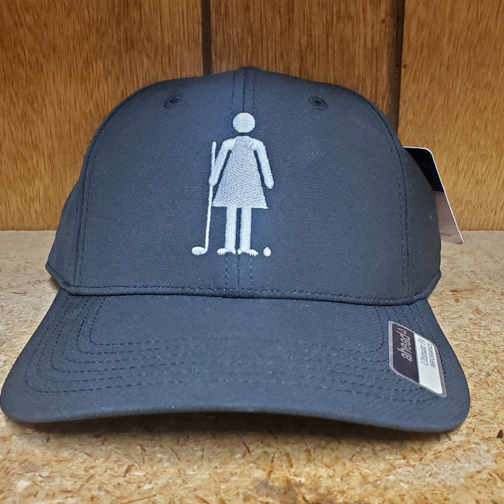 Women's Day Golf Cap with Embroidered Logo